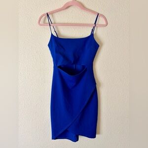 Lulu's Royal Blue Cutout Bodycon Mini Dress